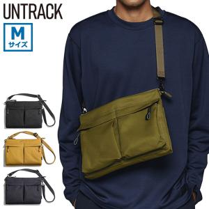 最大51%★4/3限定 アントラック ショルダーバッグ メンズ サコッシュ UNTRACK 小さい 小さめ B5 斜めがけ 軽い ブランド CITY/VT Helmet Shoulder M 60023