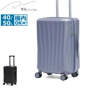 最大50%★10/11限定 ダブルアンドデイナイト スーツケース 機内持ち込み W&.Day/Night 軽量 拡張 エキスパンダブル ストッパー 40L 50L Suola 09101 wsb