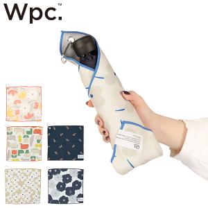 最大42%★8/9迄 【メール便で送料無料】Wpc. ハンカチ レイングッズ タオル 傘カバー タオルハンカチ 傘袋 Wpc.Patterns カラビナ付きマルチくっつくろす H22