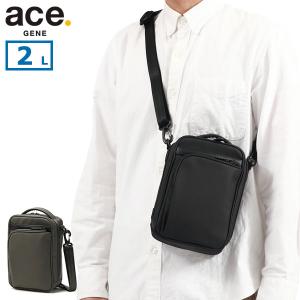 正規品5年保証 エースジーン ショルダーバッグ メンズ レディース 軽い ace.GENE 小さめ 軽量 2WAY 撥水 60代 フレックスライトコート 68231｜galleria-store