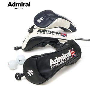 最大42%★8/16迄 アドミラルゴルフ ヘッドカバー フェアウェイウッド おしゃれ ブランド Admiral GOLF かっこいい 軽量 200cc対応 ADMG2BH3