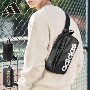 最大51%★8/23迄 アディダス ボディバッグ メンズ adidas バッグ ブランド 小さめ 男性 軽量 斜めがけ 縦型 ショルダー 防水 リニア スリングバッグ TK961
