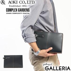 最大51%★5/21〜 青木鞄 バッグ COMPLEX GARDENS セカンドバッグ メンズ 枯淡 クラッチバッグ レザー 本革 3680 黒｜ギャレリア Bag&Luggage ANNEX