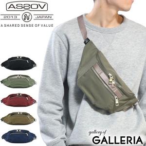 アッソブ ウエストバッグ AS2OV ウエストポーチ SHRINK NYLON 斜めがけ 小さめ FANNY PACK ファニーパック メンズ ASSOV 091705｜galleria-store