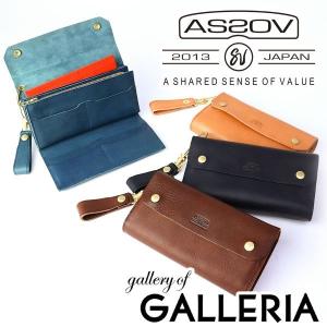 最大33%★5/26限定 アッソブ 財布　長財布 AS2OV レザー アッソブ AS2OV OILED SHRINK LEATHER ASSOV 101401｜galleria-store