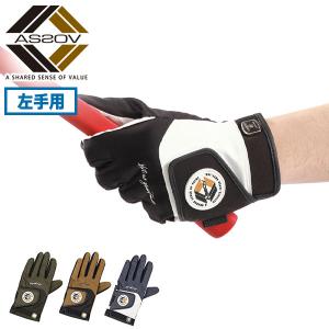 アッソブ アッソブゴルフ 手袋 ゴルフグローブ メンズ レディース ゴルフ AS2OV GOLF 左手 片手 速乾 CORDURA×COOLMAX GOLF GLOVE 552300｜galleria-store