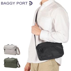 最大51%★8/16迄 バギーポート ショルダーバッグ メンズ レディース BAGGY PORT 小さめ 斜めがけ 防水 日本製 GRINZA ヨコ型ミニショルダーバッグ YNM-681