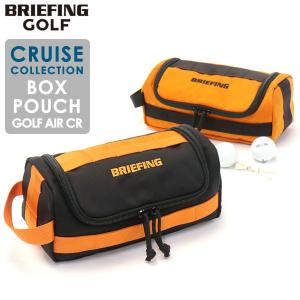 セール40%OFF 日本正規品 ブリーフィング ゴルフ ポーチ BRIEFING GOLF BOX POUCH GOLF AIR CR ナイロン 軽量 大きめ メンズ レディース BRG221G53｜galleria-store