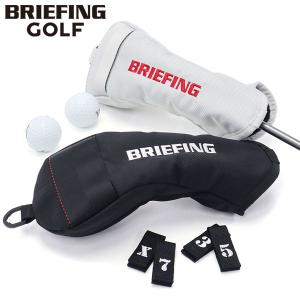 最大53%★7/12迄 日本正規品 ブリーフィング ゴルフ ヘッドカバー FW フェアウェイウッド 番手タグ BRIEFING GOLF クラブカバー 軽量 PRO SERIES BRG241G41