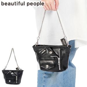 最大50%★8/25限定 ビューティフルピープル ポーチ レディース 小物入れ ブランド beautiful people ミニバッグ ショルダーバッグ 化粧ポーチ 2WAY 1525611995