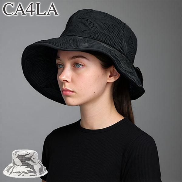 最大51%★2/20限定 CA4LA ハット レディース カシラ 帽子 バケットハット カジュアル ...
