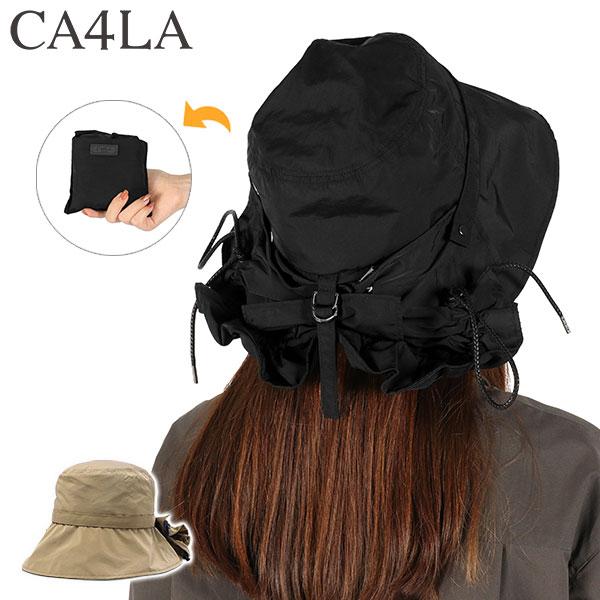 最大51%★2/20限定 CA4LA 帽子 ハット レディース つば広 洗濯機 カシラ ブランド お...