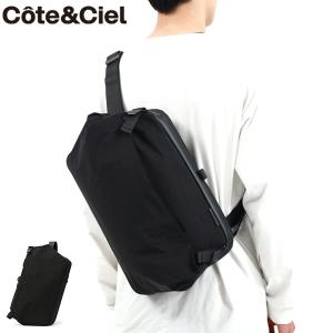 日本正規品 コートエシエル ボディバッグ Cote&Ciel Riss MemoryTech Black ボディ バッグ 縦型 A4 大容量 斜めがけ PC メンズ 28912｜galleria-store