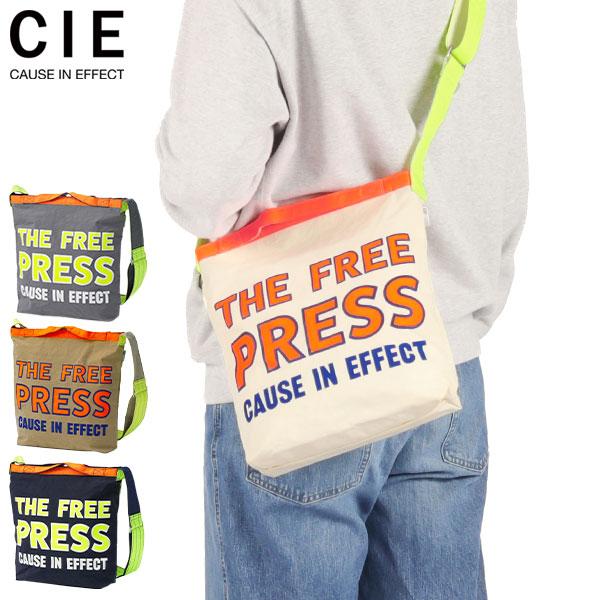 最大55%★3/15限定 CIE ショルダーバッグ メンズ レディース ブランド シー 縦型 縦 斜...