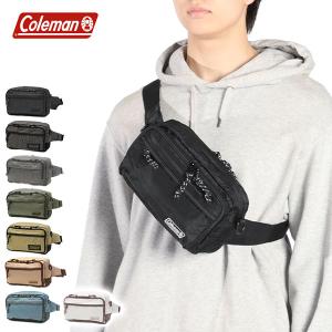最大50%★3/25限定 公認販売店 コールマン ウエストバッグ メンズ レディース 斜めがけ バッグ 小さめ Coleman ブランド おしゃれ 2WAY 2L ウォーカーポーチ