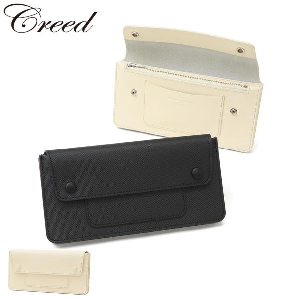 最大51%★4/22〜 クリード 長財布 メンズ レディース 財布 薄い Creed ブランド 本革...