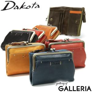ダコタ小物+選べるノベルティ付 ダコタ 財布 レディース 二つ折り Dakota ミニウォレット ミニ財布 ブランド がま口 本革 レザー 0036362