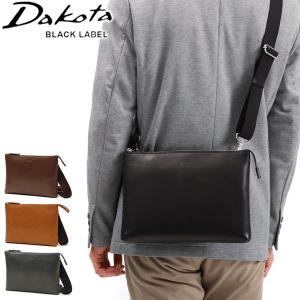 ダコタ ブラックレーベル ショルダーバッグ Dakota BLACK LABEL アクソリオ 斜めがけ 本革 小さめ 2WAY クラッチバッグ メンズ 1622700