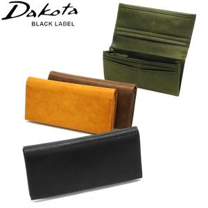 ダコタブラックレーベル 長財布 Dakota BLACK LABEL ガウディ 財布 ロングウォレット 本革 革 レザー 薄い スリム 二つ折り メンズ 0626803｜galleria-store