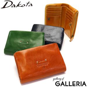 ダコタ小物+選べるノベルティ付 ダコタ 二つ折り財布 Dakota トリコローレ 財布 二つ折り ファスナー 折り財布 小銭入れあり 革 ブランド レディース 0030270
