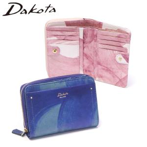 最大50%★5/5限定 ダコタ小物+選べるノベルティ付 ダコタ 財布 レディース 二つ折り Dakota 本革 革 レザー 軽量 小銭入れ ペンネロ LE 0032090