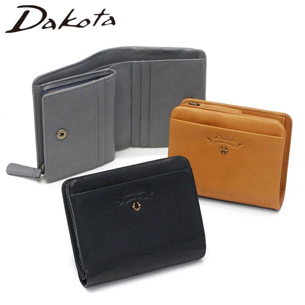 最大50%★10/15限定 ダコタ小物+選べるノベルティ付 ダコタ 二つ折り財布 レディース 財布 ...