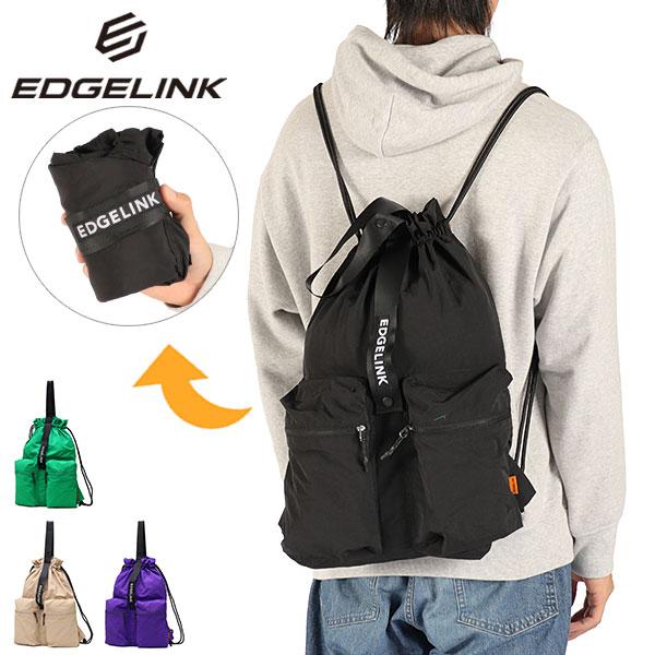 最大42%★4/3限定 エッジリンク ナップサック おしゃれ スポーツ 大人 EDGELINK リュ...