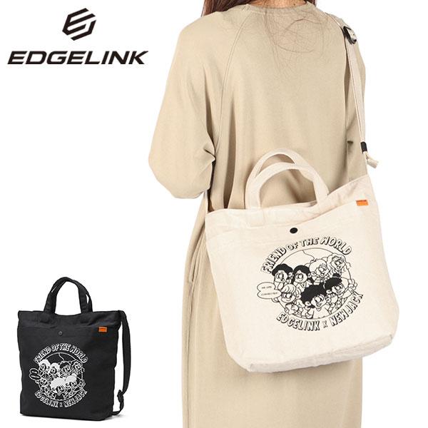 最大50%★10/15限定 エッジリンク ショルダーバッグ メンズ レディース 大きめ 帆布 EDG...