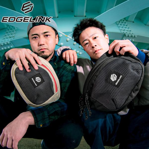 最大42%★9/5限定 エッジリンク ボディバッグ EDGELINK ブランド 軽量 横型 バッグ ...