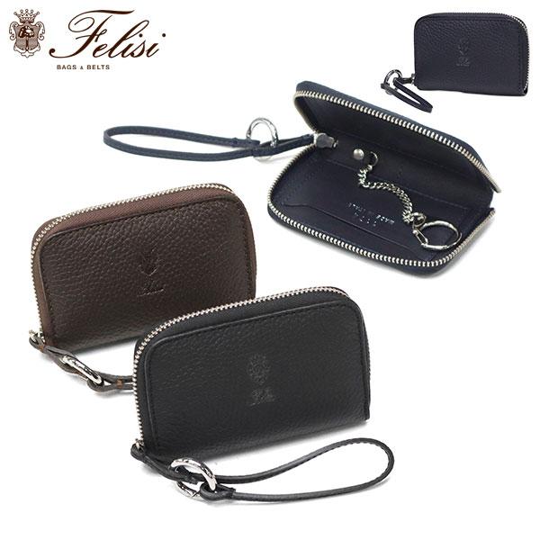 最大51%★土日限定 正規品1年保証 フェリージ キーケース メンズ レディース スマートキー 革 ...