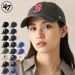 最大42%★8/16迄 47 キャップ メンズ レディース 深め ブランド フォーティーセブン 帽子 ベースボールキャップ CLEAN UP クリーンナップ ア・リーグ
