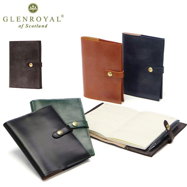 最大51%★8/9迄 正規品3カ月保証 グレンロイヤル 手帳カバー 革 GLENROYAL ダイアリ...