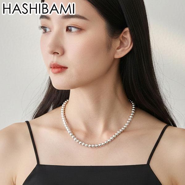 最大42%★3/27限定 ハシバミ ネックレス レディース HASHIBAMI シルバー ボールチェ...