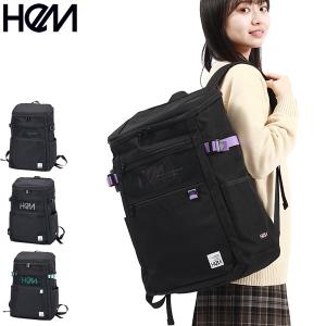 最大31%★5/5限定 ヘム リュック HeM レイ ボックス型 通学リュック 30L A3 A4 大容量 PC 13.3インチ 撥水 メンズ レディース 39-711