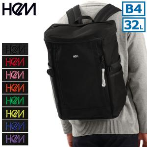 最大51%★8/23迄 ヘム リュック レディース メンズ 大容量 通学 シンプル 黒 HeM 通勤 32L B4 A4 PC 大容量 学生 高校生 フェイヴ 39-71800