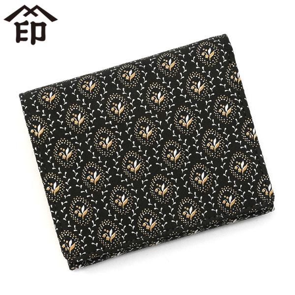 最大50%★11/5限定 インデンヤ 二つ折り財布 印傳屋 しらべ 札入 財布 二つ折り box型小...