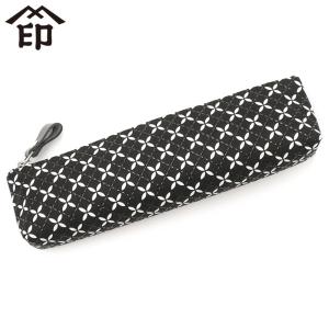 印傳屋（INDEN-YA） 印伝 ペンケース 筆箱 なごみ とんぼ 伝統工芸品