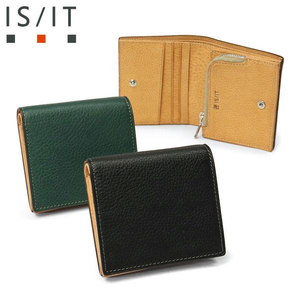 最大51%★8/12迄 イズイット 二つ折り財布 IS/IT ヒッチ 財布 二つ折り 折り財布 本革...