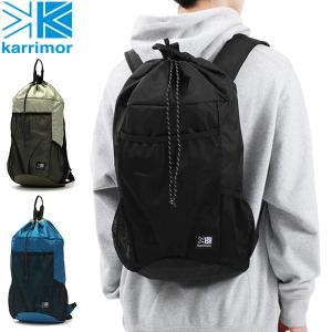 カリマー リュック レディース メンズ 通学 ハイキング シンプル 軽量 karrimor ナップサック リュックサック 巾着 おしゃれ A4 20L 501121｜galleria-store