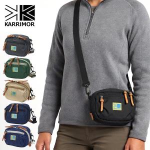 最大50%★8/25限定 カリマー ショルダーバッグ メンズ レディース 斜めがけバッグ 小さめ KARRIMOR 軽量 ブランド ポーチ 撥水 1.2L VT pouch 501223