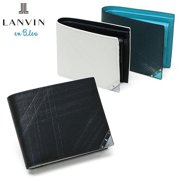 最大51%★4/7限定 ランバン オン ブルー 二つ折り財布 メンズ ブランド LANVIN en ...