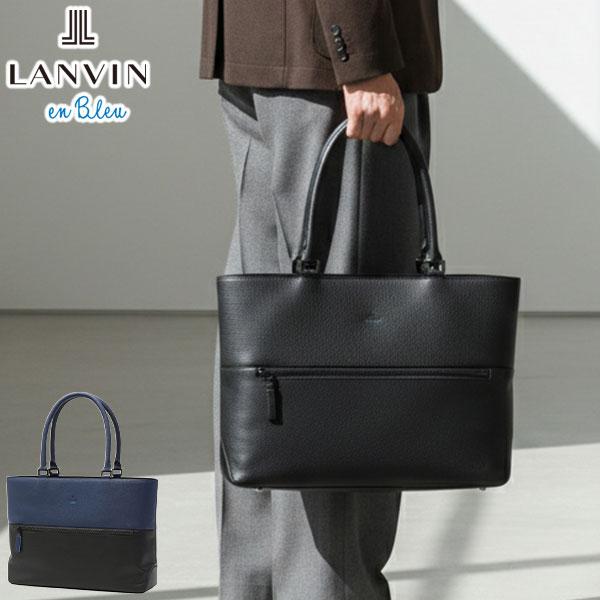 最大54%★12/13〜 ランバン オン ブルー トートバッグ メンズ 大きめ A4 B4 LANV...