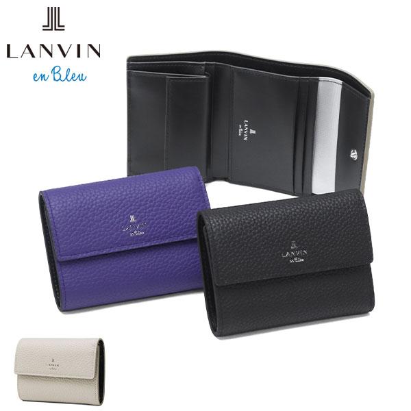 最大54%★12/15迄 ランバン オン ブルー 三つ折り財布 メンズ レディース ブランド 革 L...