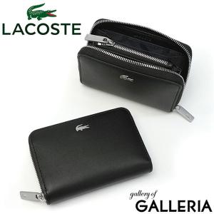 ラコステ 財布 LACOSTE ラウンドファスナー 二つ折り 二つ折り財布 FG コンパクトジップコインウォレット 本革 革 ビジネス メンズ NH3524F｜galleria-store