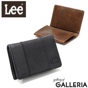 Lee 名刺入れ LEE リー cross クロス カードケース カードケース スリム納 本革 シンプル メンズ レディース 320-1890｜galleria-store