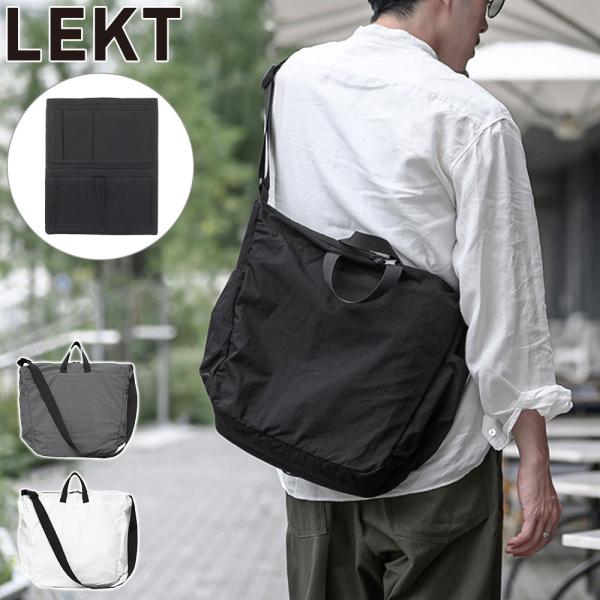 最大50%★4/15限定 レクト ショルダーバッグ メンズ レディース ブランド 大きめ LEKT ...