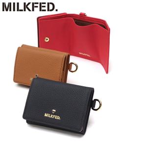ミルクフェド  財布 MILKFED.（ミルクフェド） MILKFED. Lシェープド レザーウォレット