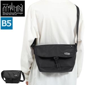 最大50%★8/5限定 特典付 日本正規品 マンハッタンポーテージ ブラックレーベル ショルダーバッグ Manhattan Portage BLACK LABEL B5 軽量 撥水 MP1441-305PBL