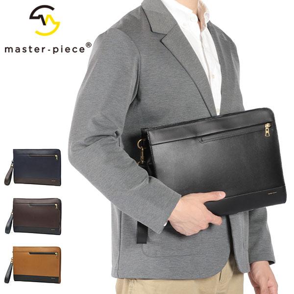最大50%★11/5限定 正規取扱店 マスターピース クラッチバッグ メンズ レディース A4 ブラ...