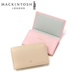 最大50%★8/19限定 マッキントッシュ ロンドン 名刺入れ レディース ブランド MACKINTOSH LONDON 本革 薄型 ササマチ カードケース ビジネス EM MKL5060125
